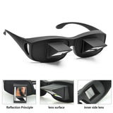 90° Lazy Prism Glasses for Lying Down, Reading & TV