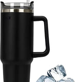 1200ml Insulated Stainless Steel Tumbler with Straw & Lid
