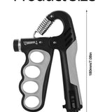Adjustable Hand Grip Strengthener 5–100 kg with Counter